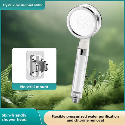 Filtered Shower Head with Vitamin C and Chlorine Removal