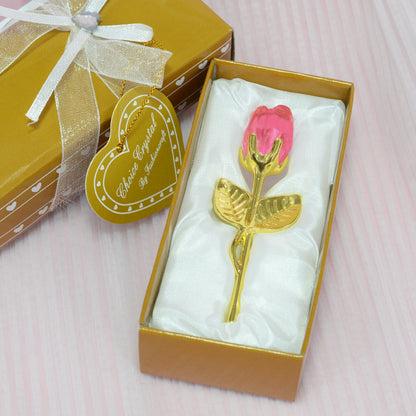 Crystal Rose Ornament