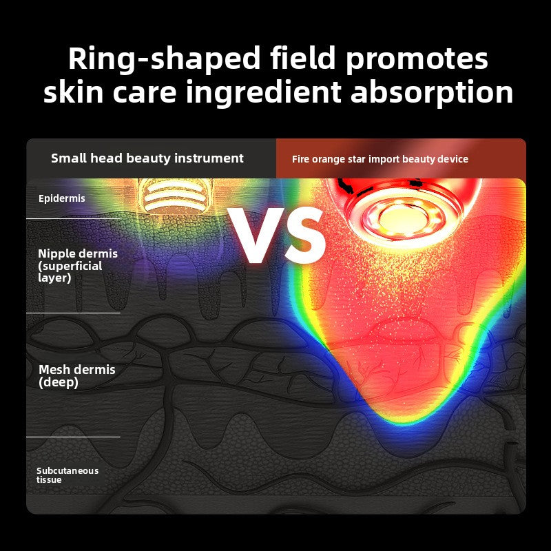Microcurrent beauty device
