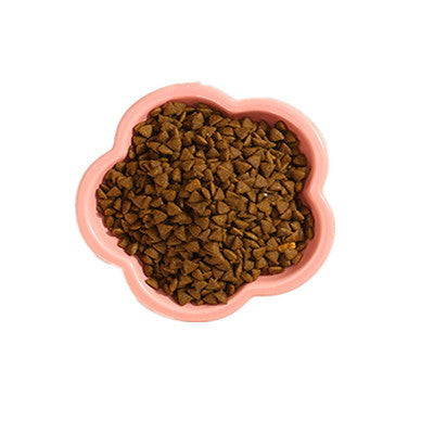 Creative Flower Ceramic Pet Bowl