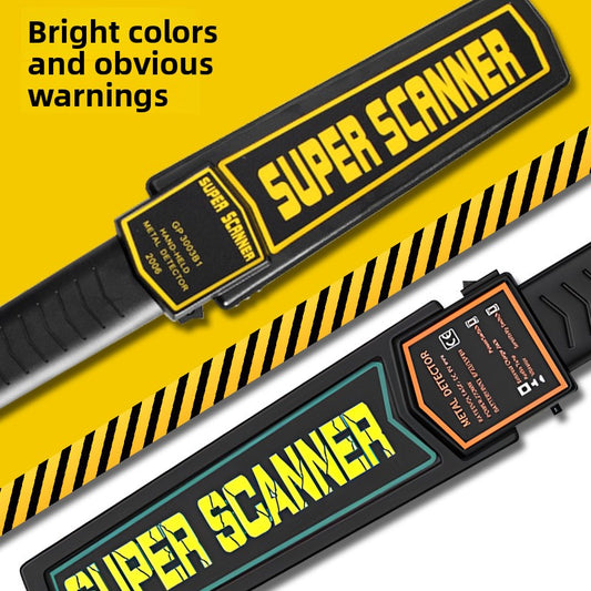Handheld Metal Detector with Sensitivity Adjustment