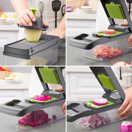 Multi-functional vegetable cutter