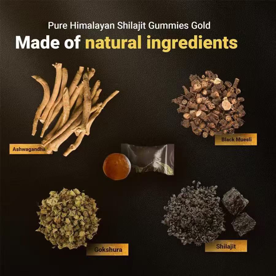 Shilajit Gummies 60 Capsules