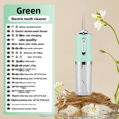 Portable Electric Dental Irrigator Oral Cleaner