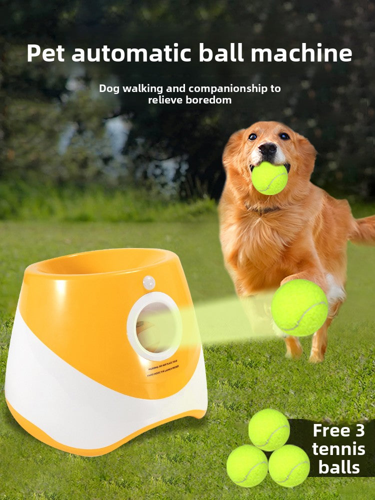 Automatic Dog Ball Launcher with Tennis Balls