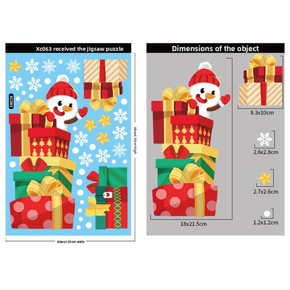 Christmas Decoration Snowflake Stickers