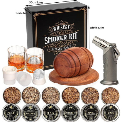 Cocktail Smoke Infusion Barrel Set