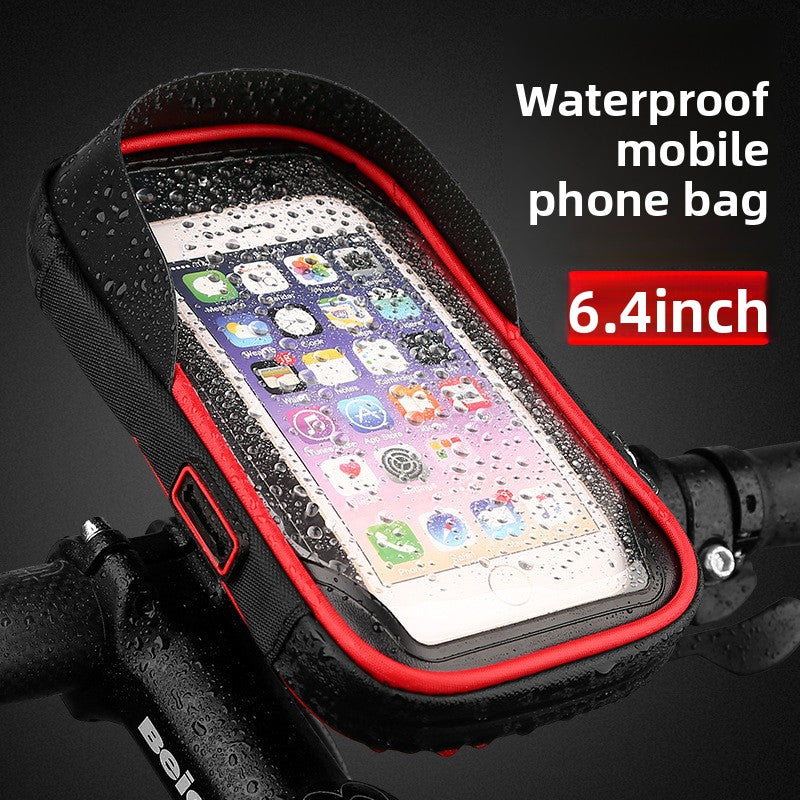 Waterproof mobile phone holder