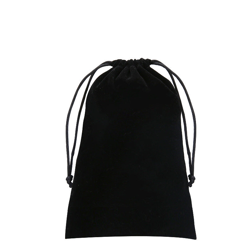 black beveled storage bag