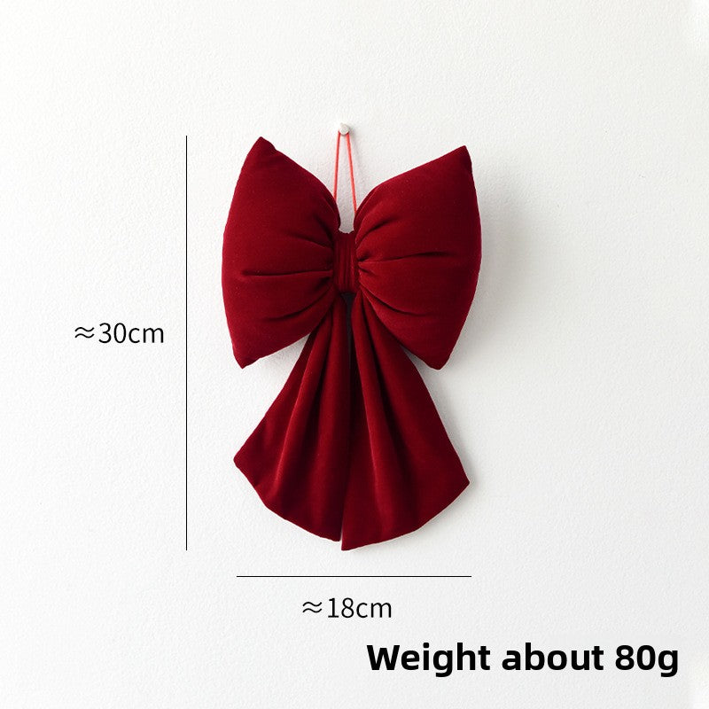 Christmas Bow Christmas Decorations Three-Dimensional