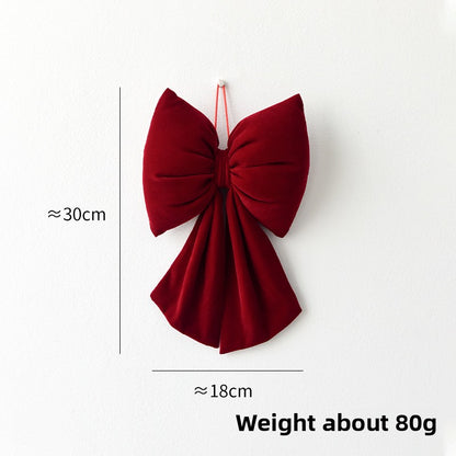 Christmas Bow Christmas Decorations Three-Dimensional