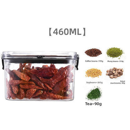 Food-grade plastic thickened transparent storage box