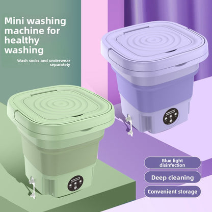 Portable Mini Washing Machine with Spin Dryer