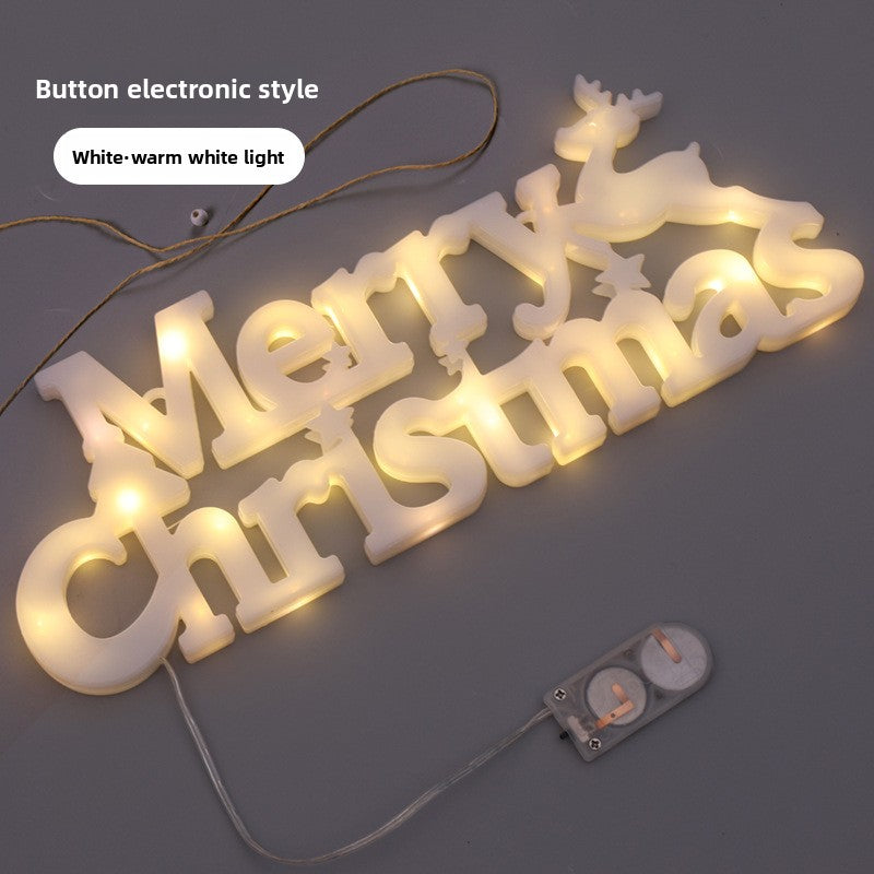 Christmas Decorative Letter Lights