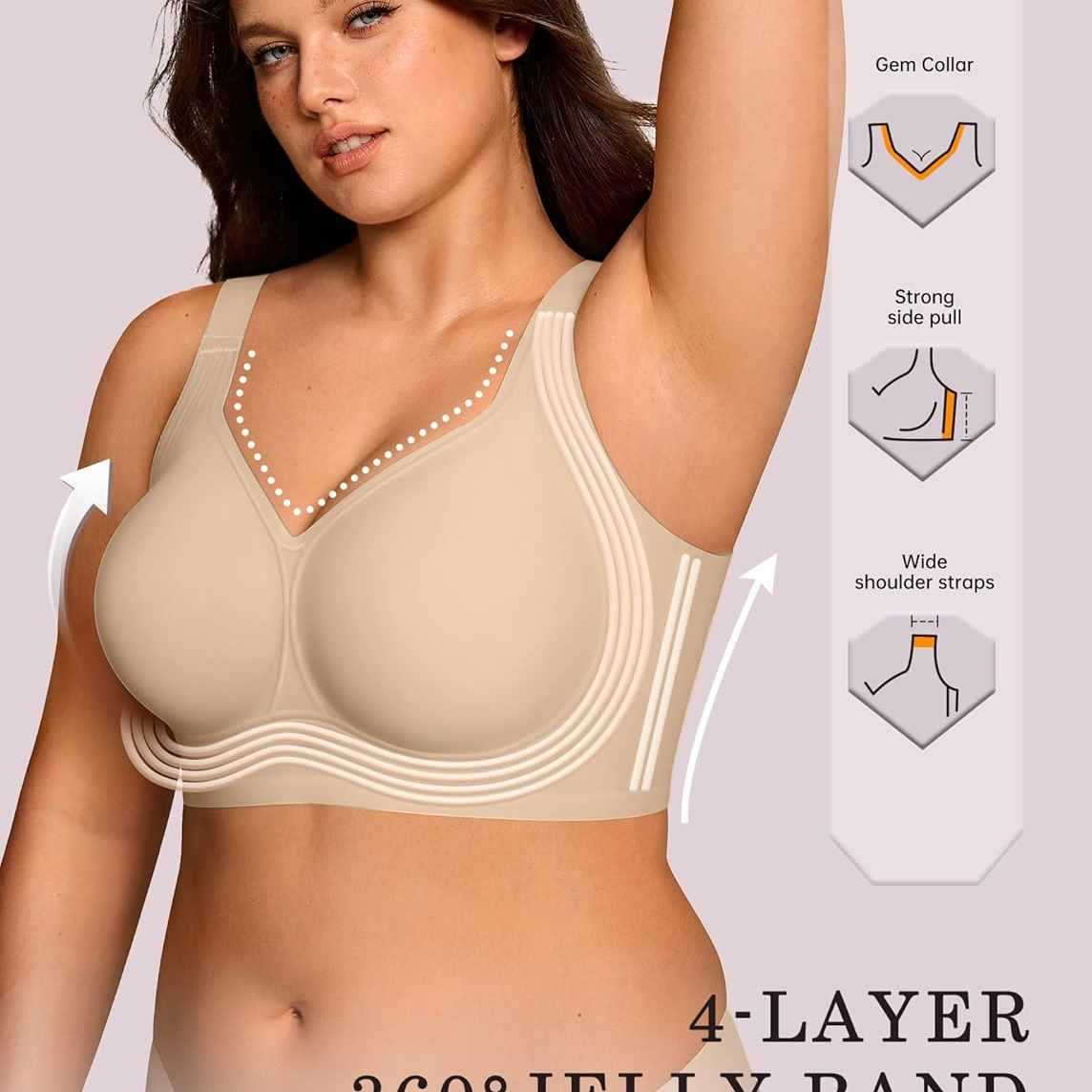 womens seamless bra
