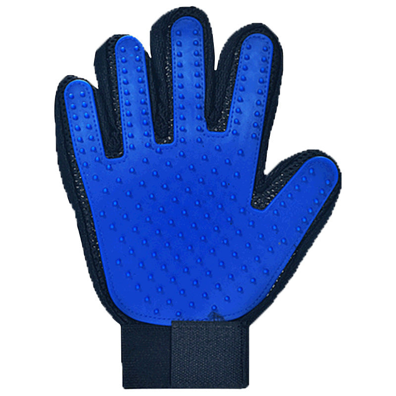 Cat petting gloves for pet cleaning