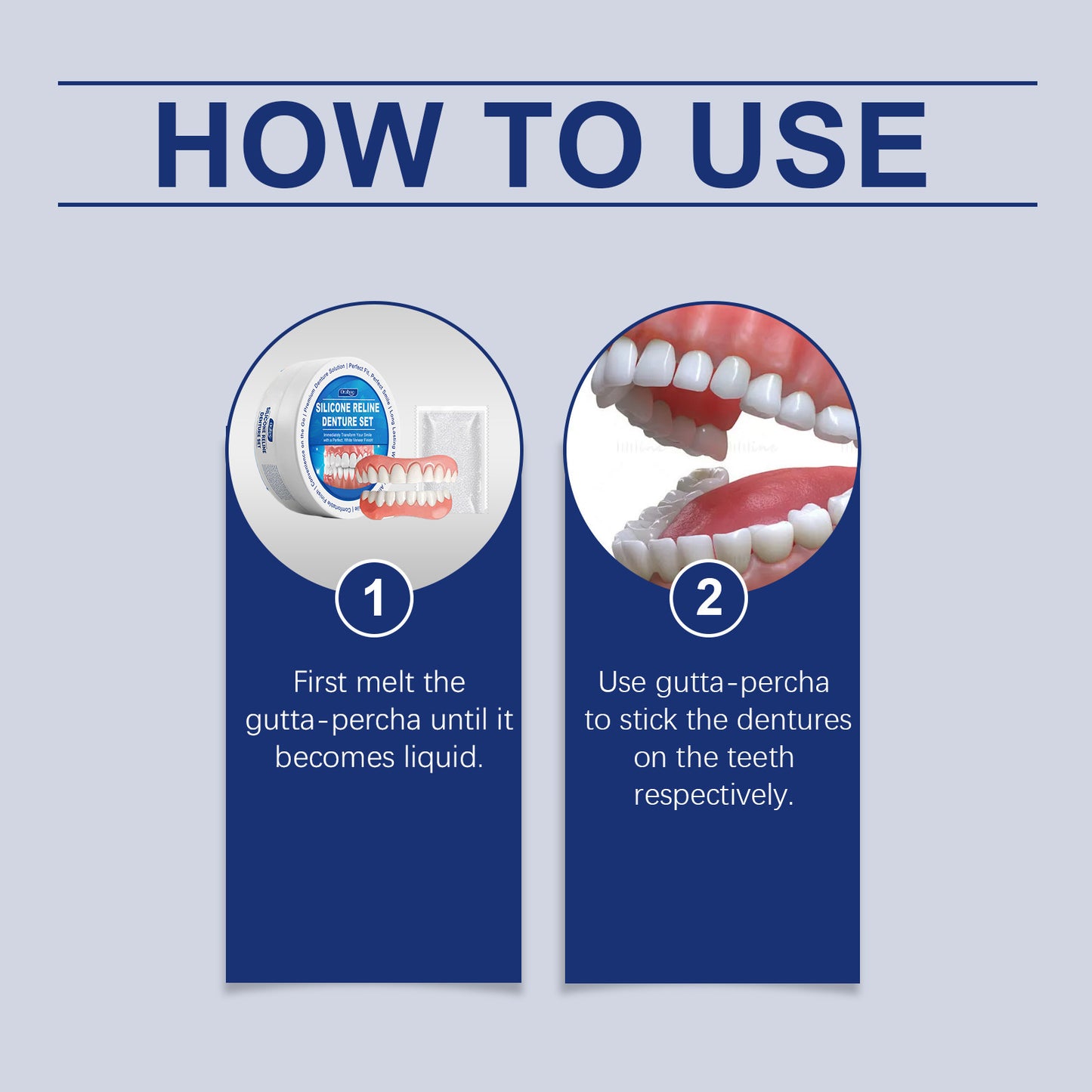 Silicone denture plates