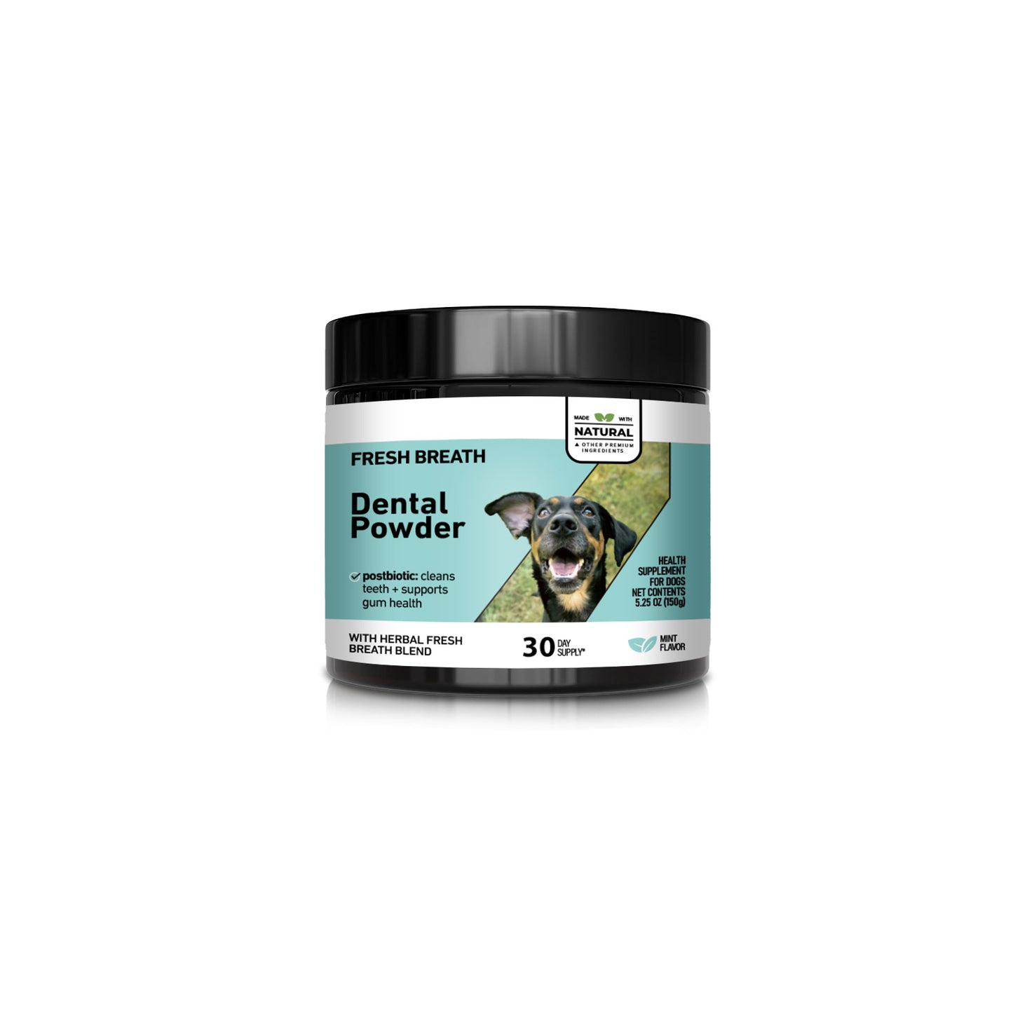 Pet tooth cleaning powder