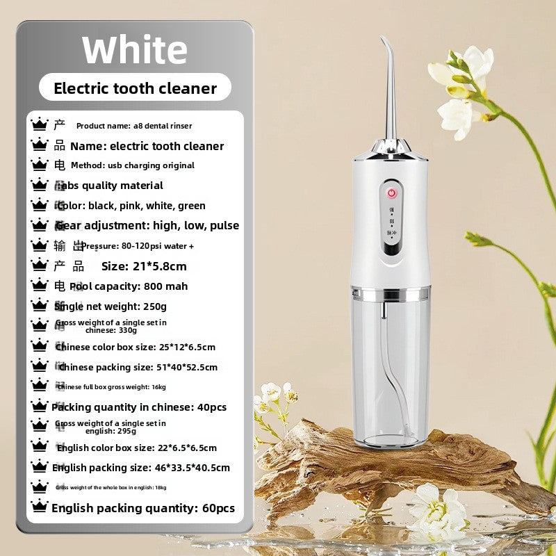 Portable Electric Dental Irrigator Oral Cleaner