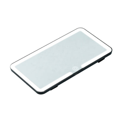 LED Car Visor Makeup Mirror with Touch Light