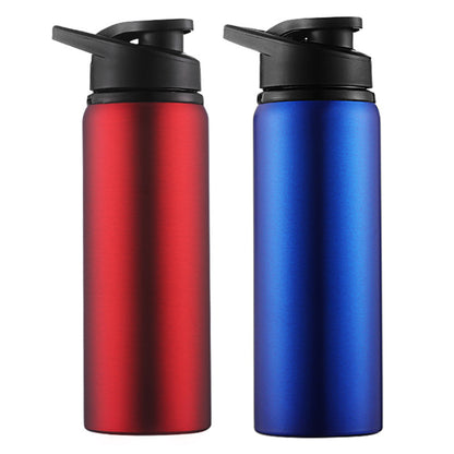 Stainless steel sports water bottle