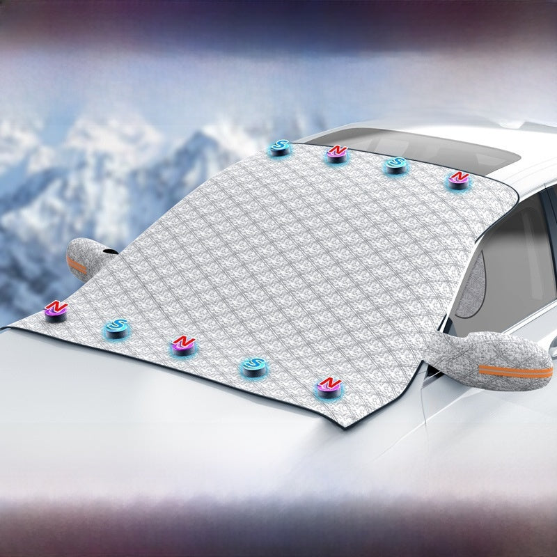 car snow cover