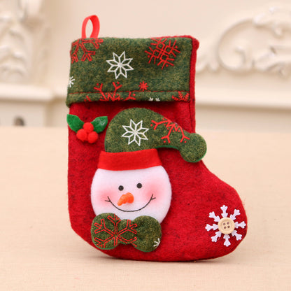 Christmas Gift Sock Hanging Bag
