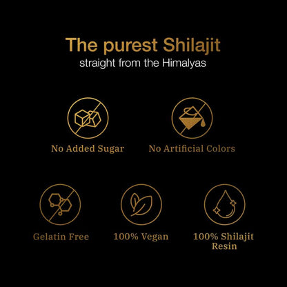 Be Bodywise by Root Labs Pure Himalayan Shilajit Gummies | 3000Mg with KSM-66 Ashwagandha, Gokshura, Fulvic Acid & 85+ Trace Minerals | No Added Sugar | Non-Gmo | for Men & Women | 60 Vegan Gummies | Natural Strength, Focus & Stamina Support