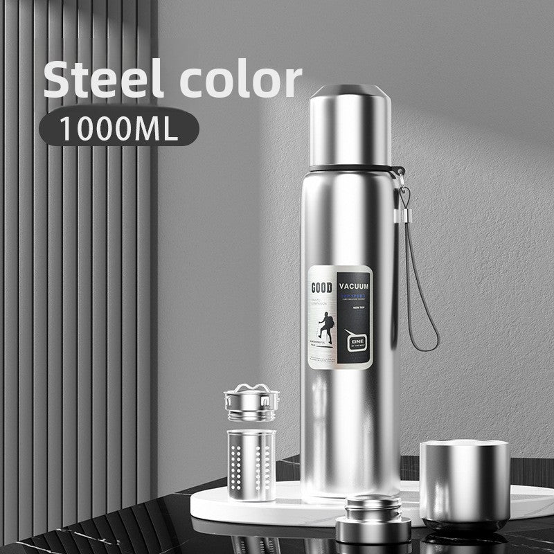 Vacuum Insulated Thermos with Tea Strainer