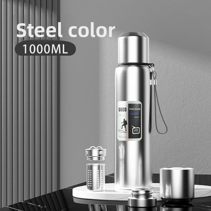 Vacuum Insulated Thermos with Tea Strainer