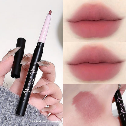 One-piece lip liner to create a full and three-dimensional lip shape