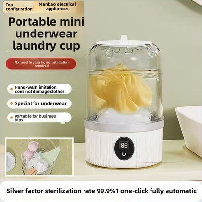 Wireless mini washing machine