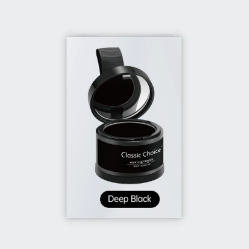 hairline powder filling artifact for hair replacement waterproof sweat-proof hair stitching bun line for hair thinning cover