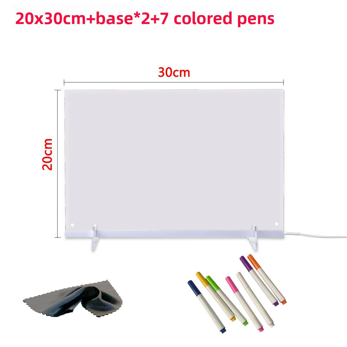 Fluorescent board display sign