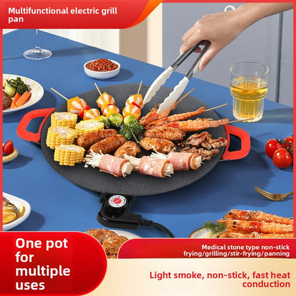 Multifunctional electric baking pan