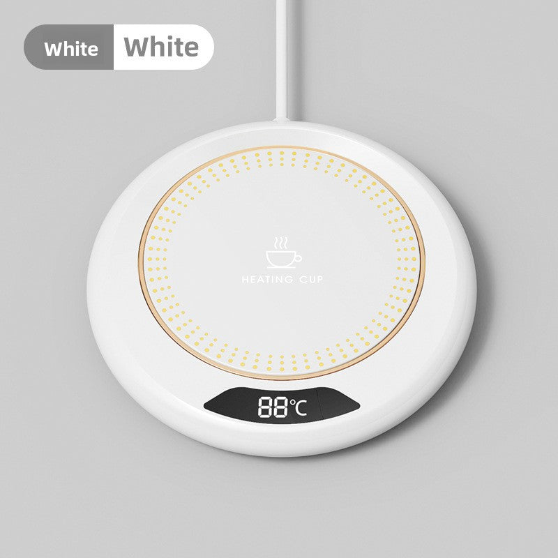 Constant temperature heating cup mat