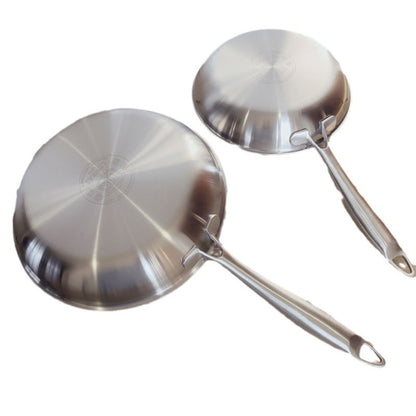 Triple Layer Stainless Steel Frying Pan
