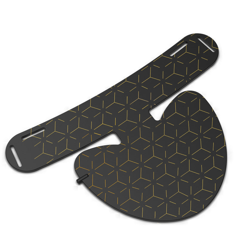 Beauty mask with neck