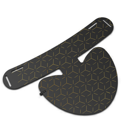 Beauty mask with neck