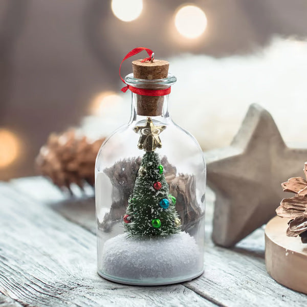Christmas Tree Message Bottle