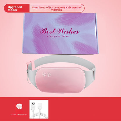 Vibrating Heating Waist Belt with Temperature Control