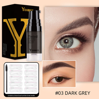 Waterproof Quick-Dry Eyebrow Cream Kit