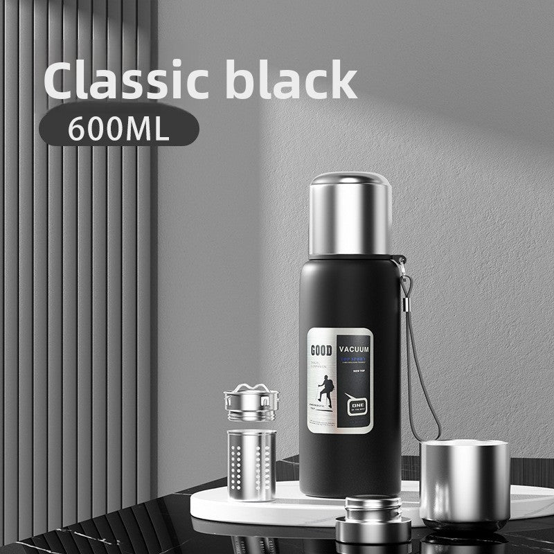 Vacuum Insulated Thermos with Tea Strainer