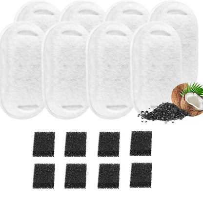 2.2L Stainless Steel Pet Water Fountain for Cats and Dogs