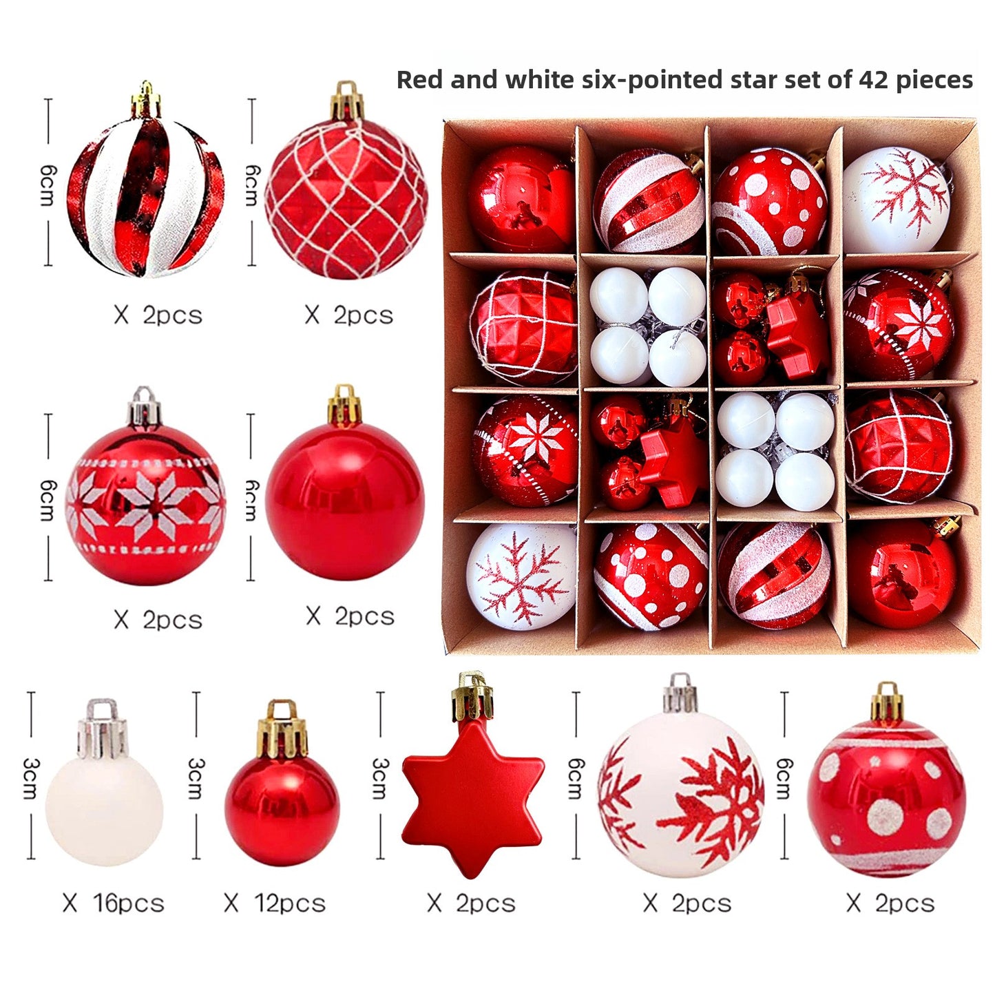 Spherical Christmas decorations Christmas tree