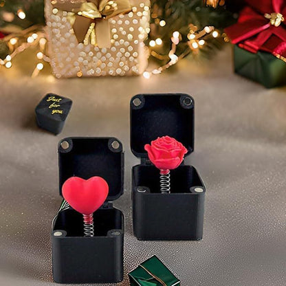 3D Printed Rose Gift Box Ornament