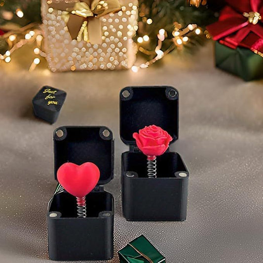 3D Printed Rose Gift Box Ornament
