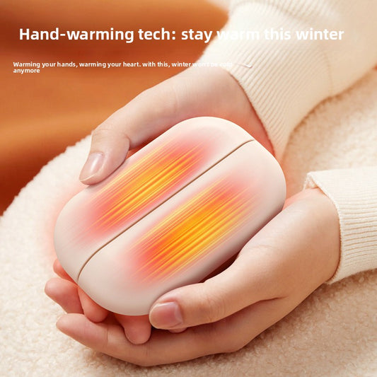 Magnetic suction electric hand warmer