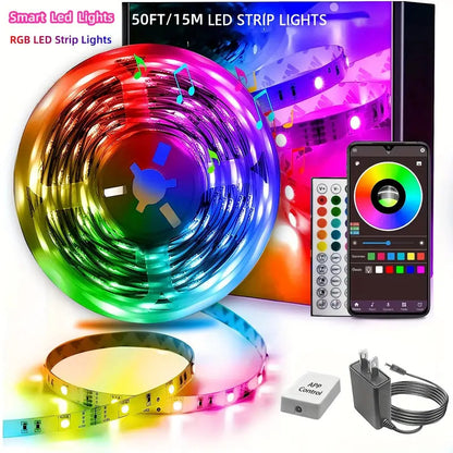 Bluetooth RGB LED Strip with Music Sync