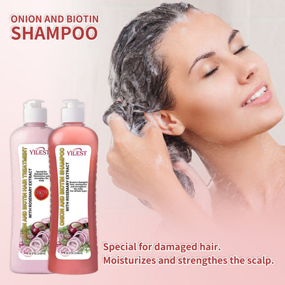 Onion Biotin Rosemary Shampoo Conditioner Set